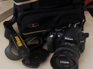 Фотоаппарат Nikon D3100, Объектив: Nikon AF-S DX 35mm f/1.8G
