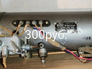 Стартер, отопительная установка, приводные ремни, насос