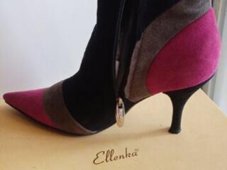 Б/у полусапожки 37р-р замша.