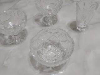 Продам хрусталь, термос, сковородки, форму