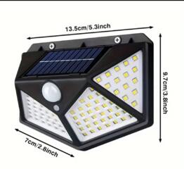 Светильник с солнечной батареей. Для гаража