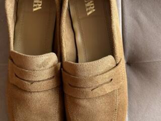 Женские лоферы Zara 38разм (на 37.5)