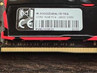 GoodRam IRDM X, DIMM, DDR4, 16 GB, 3000 MHz, CL 16