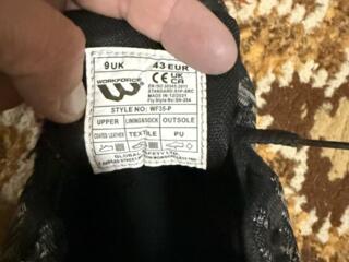 Обувь с металлическим носком