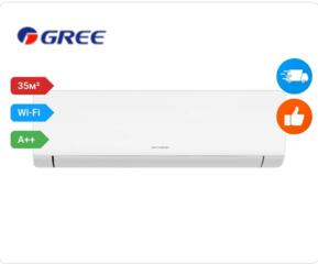 Новый Кондиционер GREE Cosmo 12 инверторный, тепловой насос.