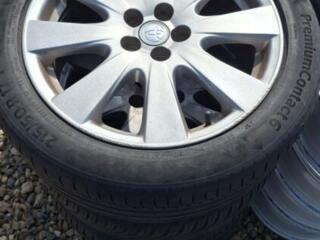 ПРОДАМ ШИНЫ CONTINENTAL И ОРИГИНАЛЬНЫЕ диски Toyota R17✅