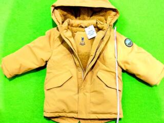 Детская куртка и жилетка - новые, на 2 года.