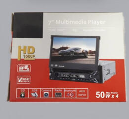 Магнитола 7" сенсорная, выдвижной экран, Bluetooth торг уместен