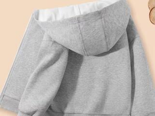 Модный удобный кардиган с капюшоном для мальчиков новый размер - S \44