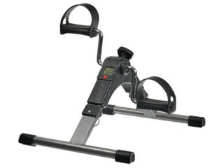 Портативный мини-велотренажер для ног и рук.