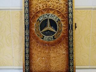 Нарды резные картина Мерседес Бенс эксклюзив!