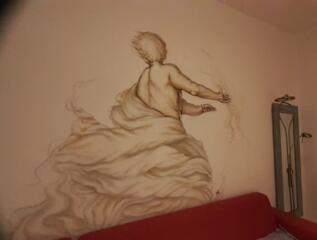 Роспись стен картины на заказ