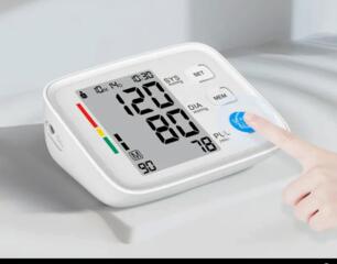 Электронный цифровой тонометр "Alphamed", новый, в упаковке.