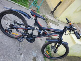 Горный двухподвесной велосипед Azimut Shock 24" дюйма для подростка