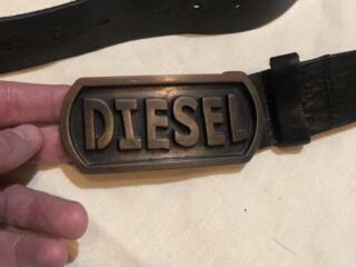 Diesel ремень мужской кожаный