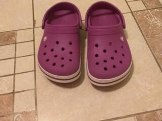 Кроксы для девочки, размер 36