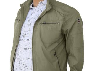 Jacheta de vara pentru barbati din material natural fara captuseala.