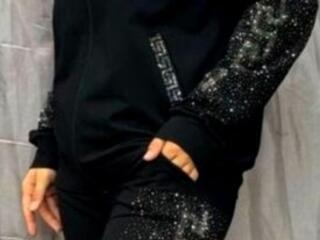 НОВЫЙ! Шикарный костюм со стразами Versace! Турция!