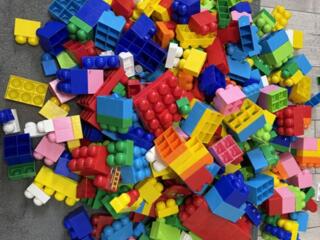 Большой конструктор 376 деталей + мешок