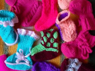 Пинетки - носочки, пинетки, пинетки - ботиночки, скоро будут пинеточки