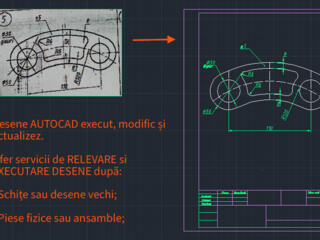 Desene AUTOCAD execut, modific și actualizez.