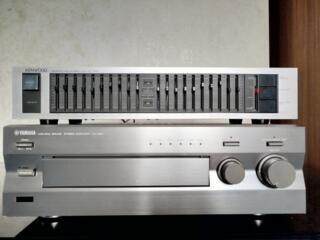Усилитель Yamaha AX-396, Эквалайзер Kenwood GE-100II