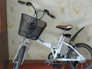 Электровелосипед, складной