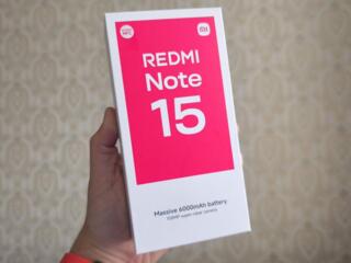 СЯОМИ Redmi Note 15 4G NFC 8/256 - 255$ (НОВЫЙ) Гарантия 2 года!