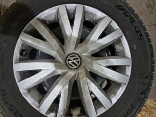 Продам диски + шины + колпаки R16