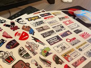 Стикеры на авто наклейки