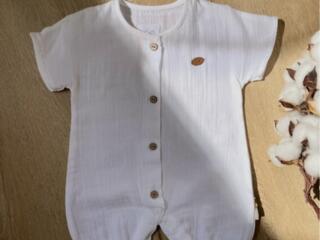 Новый комбинезон из муслин для малыша AndyWawa, унисекс