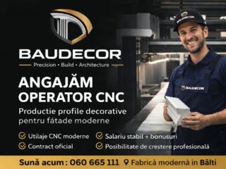 Operator CNC – Prelucrare Polistiren & Elemente Decorative