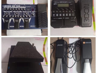 Boss Morley Zoom Pearl DDrum Casio Peavey Marshall