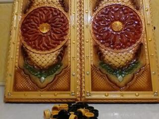 Нарды резные картина Фантазия эксклюзив!