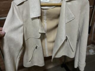 Куртка замша осень весна s-m