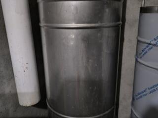 Бочка нержавейка с краником 180лт.