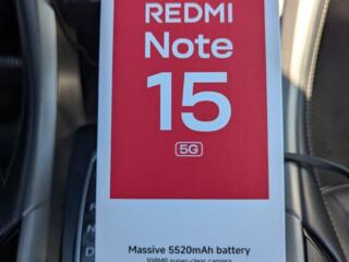 Сяоми Redmi Note 15 5g 8/256Gb запечатан. Гарантия
