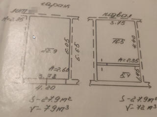 Продам гараж ГСК-25 в районе завода Молдавизолит