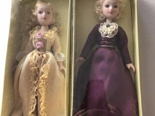 Куклы фарфоровые коллекционные новые. По 150 руб.