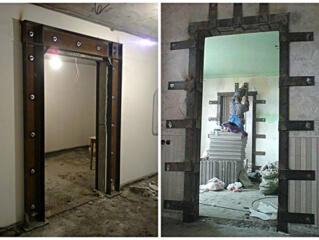 Перепланировка квартир домов помещений усиление проёмов консультации