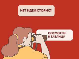 Разработка сторис-плана на 30 дней - 150 рублей