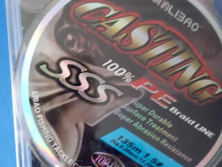 Snur pescuit sur GASTING LIBAO 135 m. 13/20 kg PRET; 260 lei.