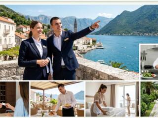 РАБОТА В ЧЕРНОГОРИИ В ОТЕЛЕ. Сезон уже открыт — набор сотрудников