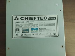 Продам блок питания Chieftec APS-500S, 500W.