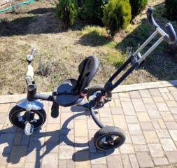 Детский трехколесный велосипед без козырька