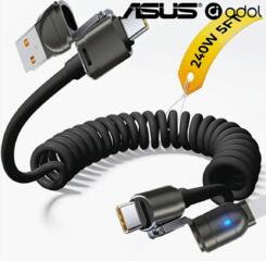 Спиральный зарядный кабель "Adol", новый.