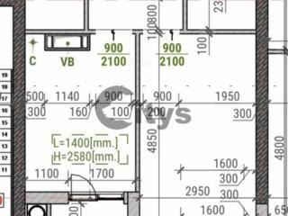 Apartament - 42  m²  , Chisinau