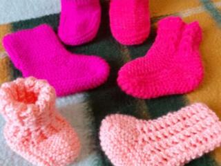 Детские пинетки, носочки -тапочки эксклюзивных моделей