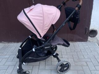 Прогулочная коляска с реверсивным блоком для девочки