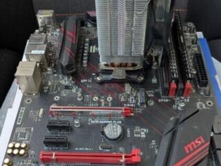 Продам комплект комплектующих AM4+Монитор